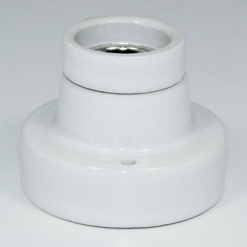 Porzellanfassung - gerade