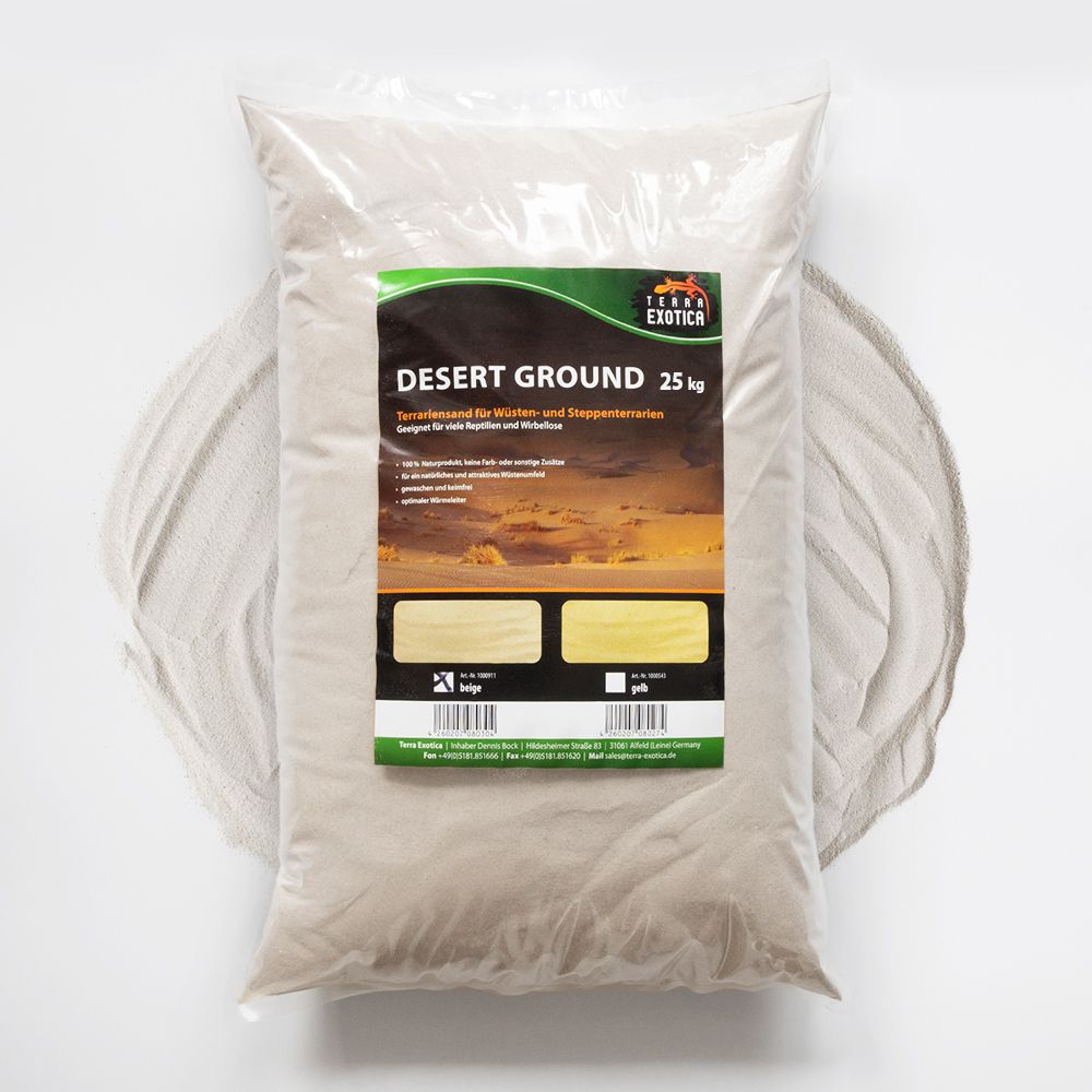 Desert Ground - Terrariensand - 25 kg - Beige